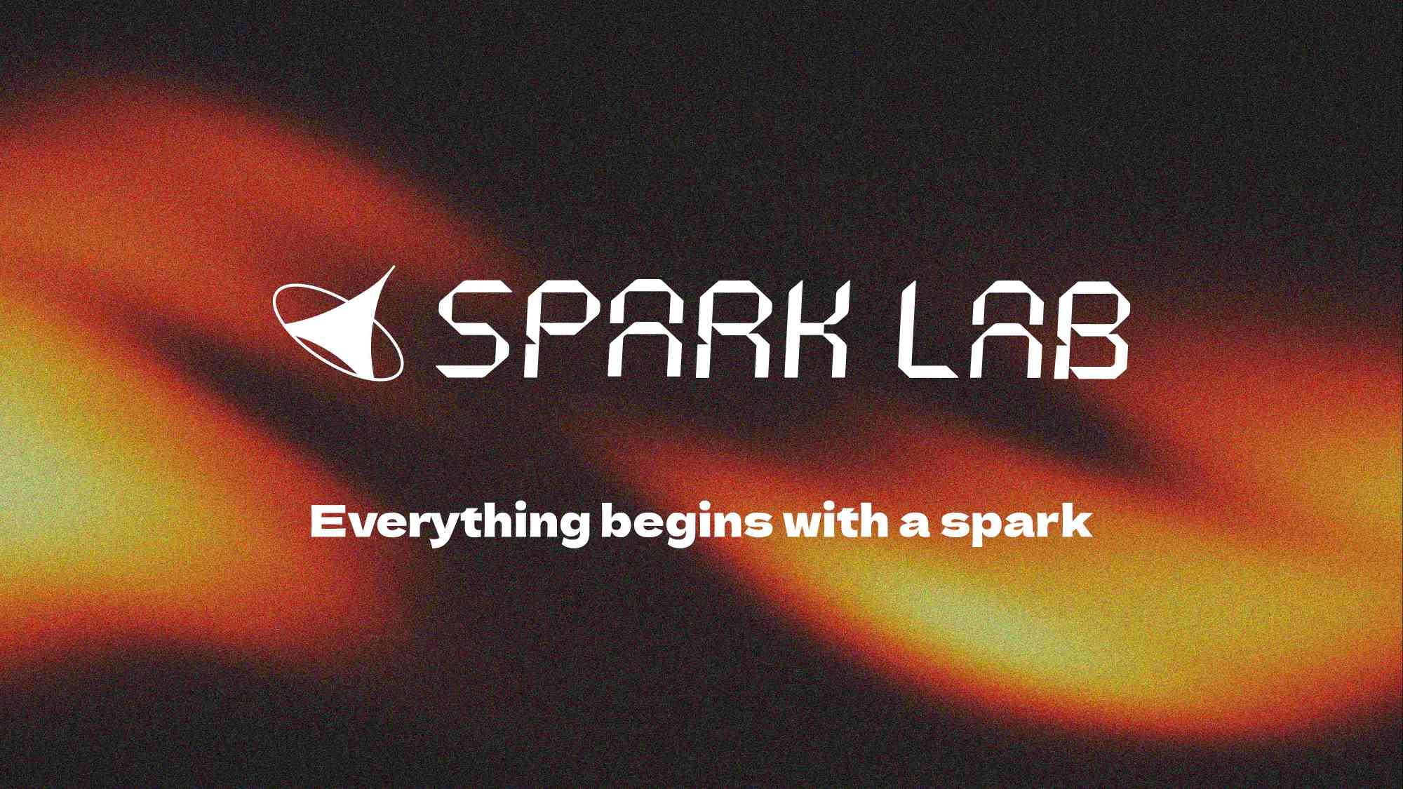 Spark Lab social card: Everything begins with a spark
